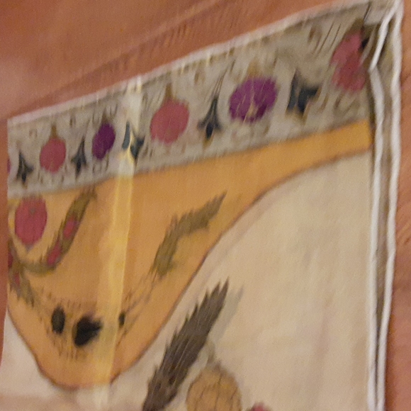 Soylu Ipek Hand Wash 100% Silk Rectagular Long  Scarf  16"×52.5" - Picture 2 of 11